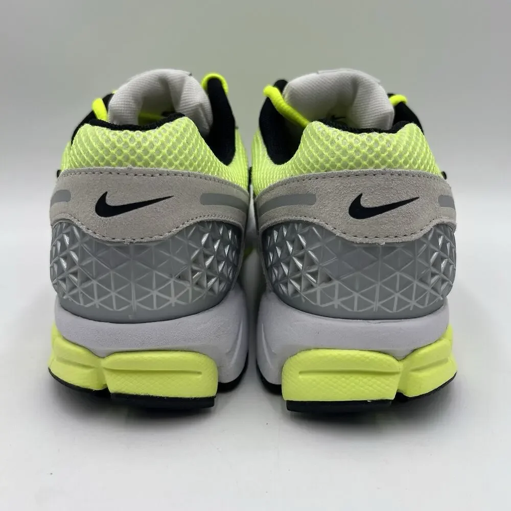 Mens Size 9 Nike Zoom Vomero 5 Lime Platinum Black White FB9149 701 NEW - Picture 3 of 5
